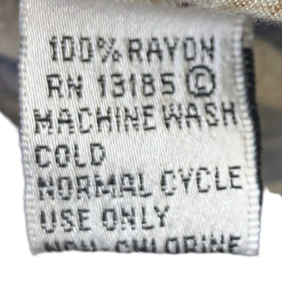 Vintage Mario Ferrari Men's Blue Rayon Short Sleeve Beach Hawaiian Shirt Size XL - Picture 4 of 6